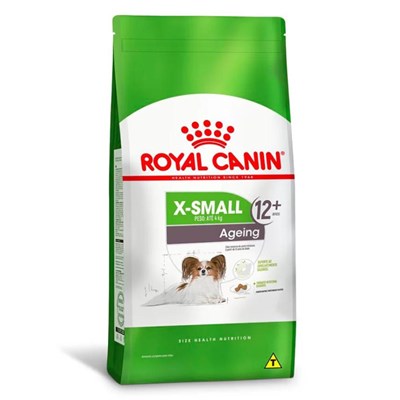 Ração Royal Canin X-Small Ageing 12+ para Cachorros Idosos Mini 1,0kg