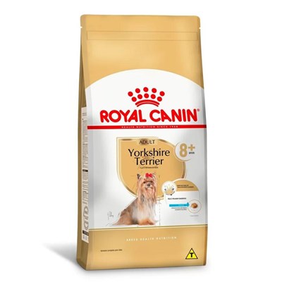 Produto Ração Royal Canin Yorkshire Terrier 8+ para Cães Adultos 2,5kg