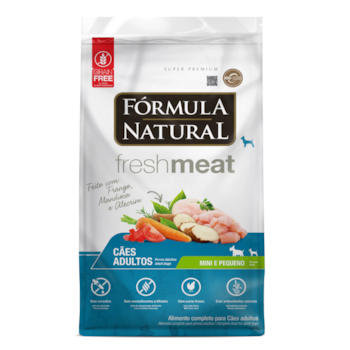 Ração Seca Fórmula Natural Super Premium Fresh Meat Cachorros Adultos Portes Mini e Pequeno 7,0 kg - Imagem principal