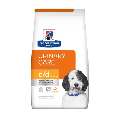 Ração Seca Hill´s Prescription Diet C/D Multicare Cuidado Urinário Cães Adultos 3,85kg