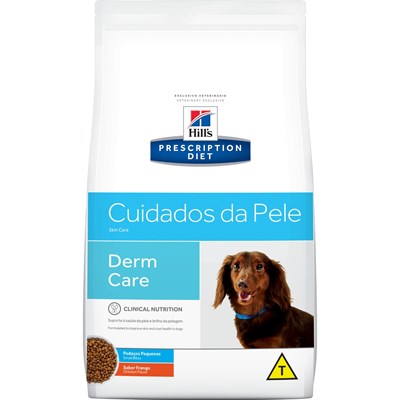 Produto Ração Seca Hill´s Prescription Diet Cuidados da Pele Derm Care para Cachorros Adultos Pedaços Pequenos 2,0kg