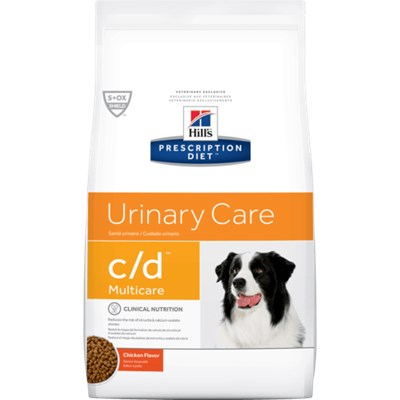Ração Seca Hills Prescription Diet c/d para Cachorro Adulto Multicare Cuidado Urinário 3,85kg