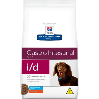 Ração Seca Hill's Prescription Diet i/d Gastro Intestinal Pedaços Pequenos para Cachorros Adultos 7,5kg