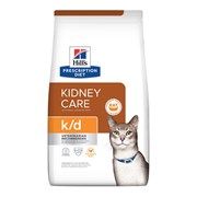 Ração Seca Hill's Prescription Diet K/D Kidney Care Cuidado Renal para Gatos Adultos 1,8kg