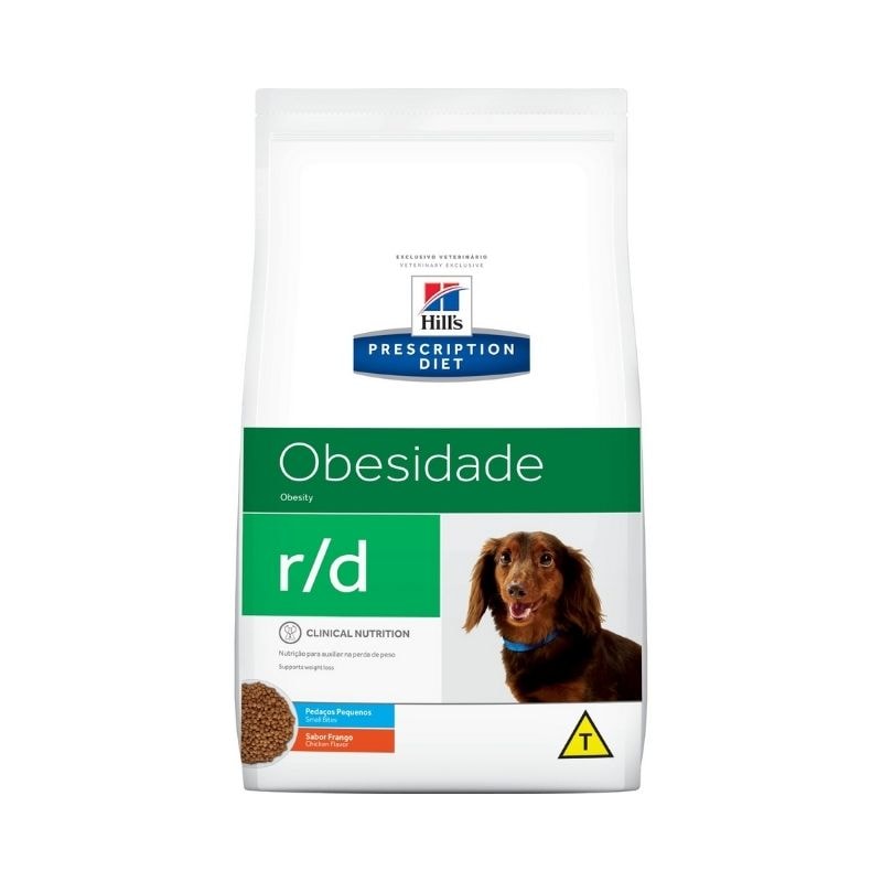 Ração Seca Hill's Prescription Diet r/d Obesidade Pedaços Pequenos para