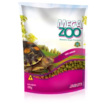 Ração Seca Megazoo Extrusada para Jabutis 280g - Imagem principal