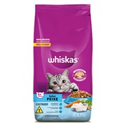 Ração Seca Para Gatos Castrados Whiskas Sabor Peixe 2,7 Kg