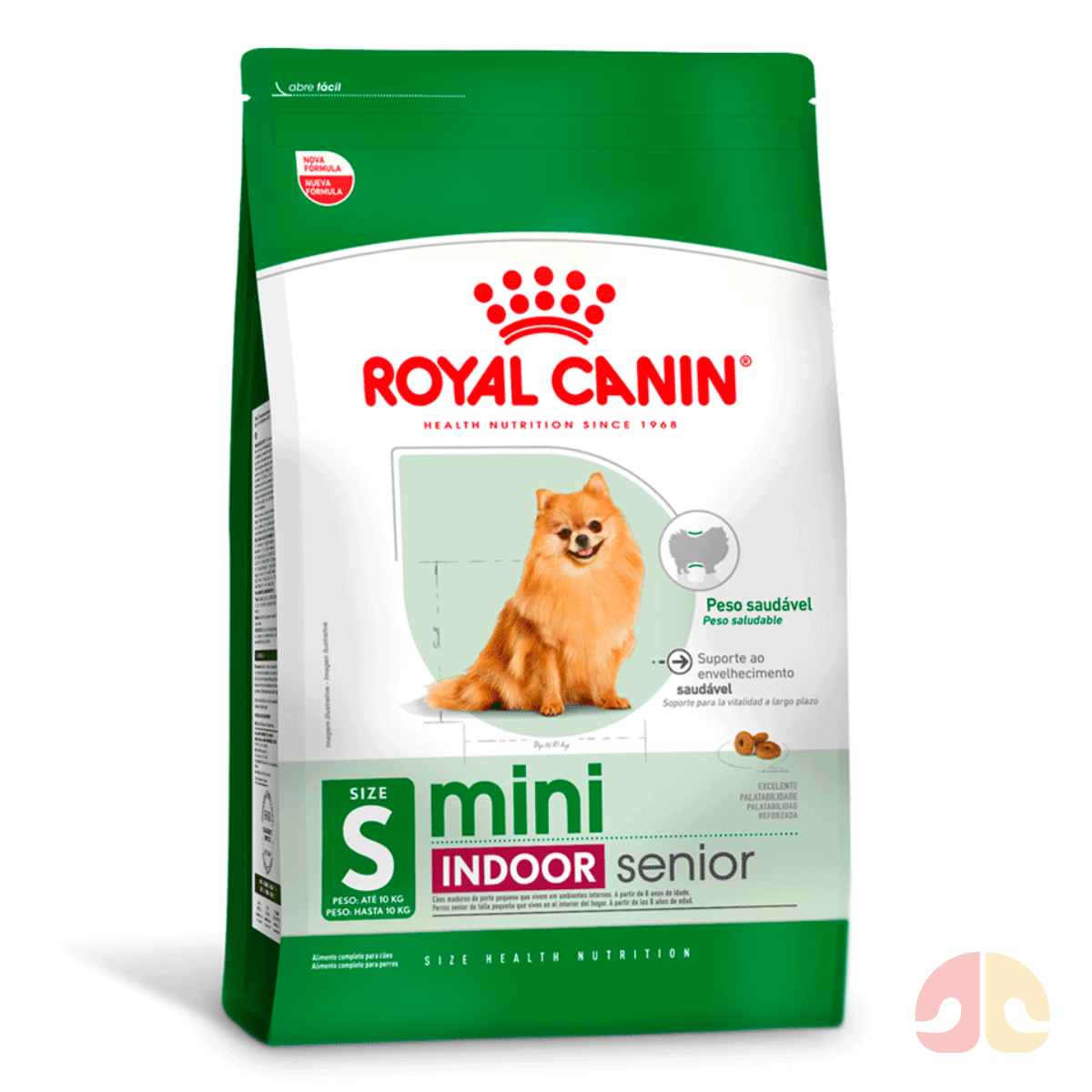 Ração Seca Royal Canin Mini Indoor Senior Para Cães Idosos de