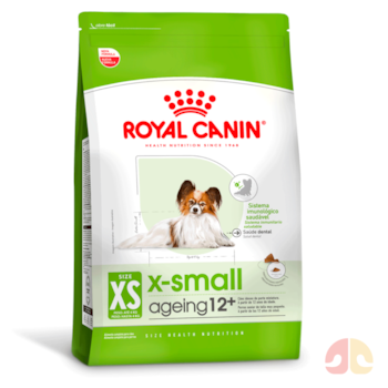 Ração Seca Royal Canin X-Small Ageing 12+ Para Cães Adultos e Idosos de Porte Miniatura com 12 Anos ou mais 1,0kg - Imagem principal