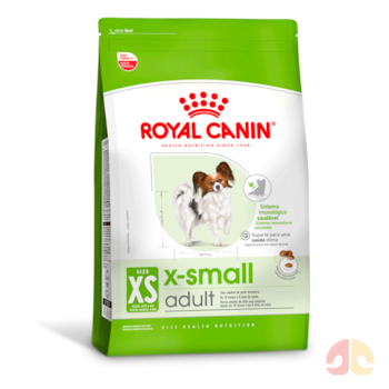 Ração Seca Royal Canin X-Small Para Cães Adultos de Porte Mini 1,0kg - Imagem principal