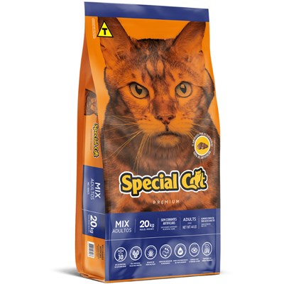 Ração Special Cat Gatos Adultos Mix 20 kg