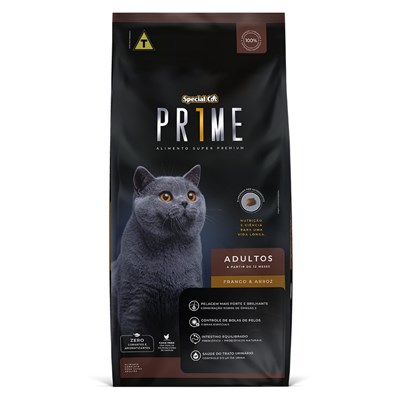 Ração Special Cat Prime Para Gatos Adultos Frango e Arroz 1 kg