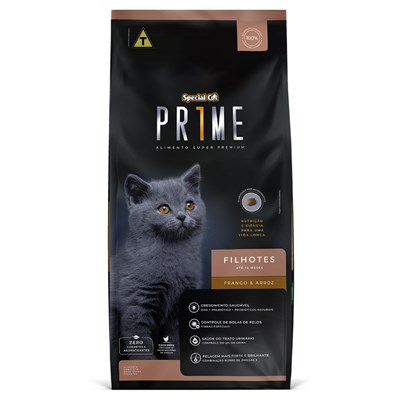 Ração Special Cat Prime Para Gatos Filhotes Frango e Arroz 1,0kg