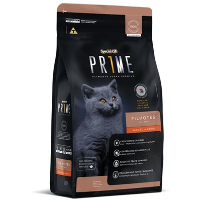 Ração Special Cat Prime Para Gatos Filhotes Salmão Arroz 1,0kg