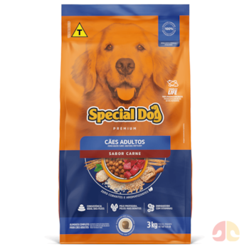 Ração Special Dog Carne Adultos 3 kg para Cães - Imagem principal