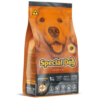 Ração Special Dog Carne Plus adultos 1,0kg