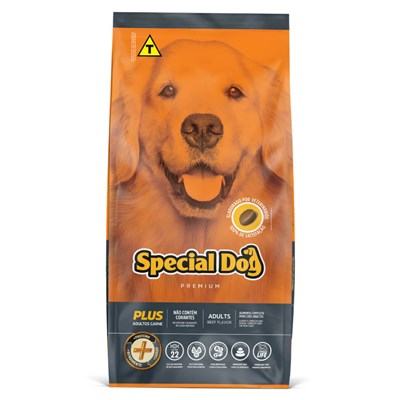 Produto Ração Special Dog Carne Plus para Cães Adultos 3,0kg