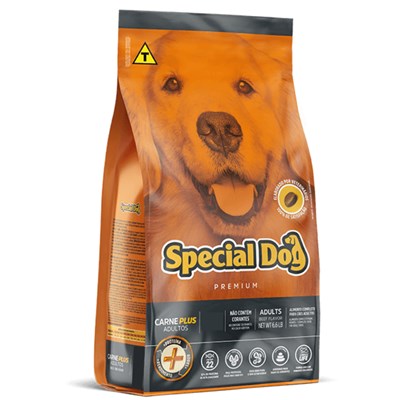 Produto Ração Special Dog Carne Plus para Cães Adultos 3,0kg