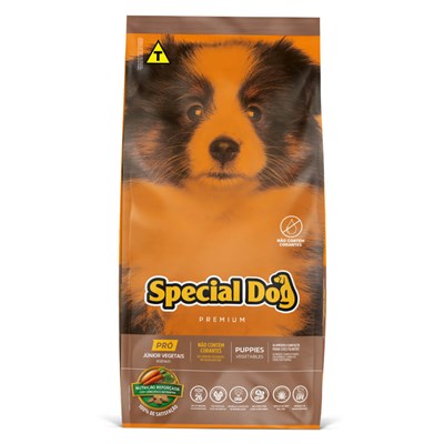 Ração Special Dog Junior Pro Vegetais para Cães Filhotes 10,1 kg