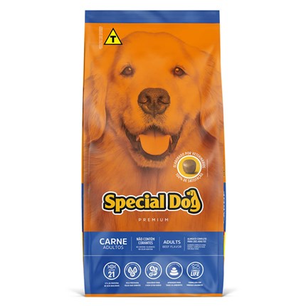 Ração Special Dog Para Cães Adultos Carne 1 kg