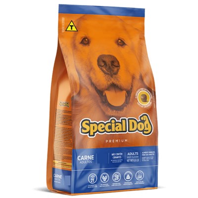 Ração Special Dog Para Cães Adultos Carne 1kg