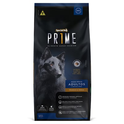 Produto Ração Special Dog Prime Frango e Arroz para Cães Adultos Raças médias 1 kg