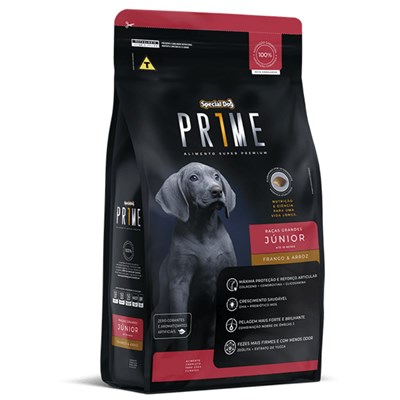 Ração Special Dog Prime Junior Para Cães Filhotes de Raças Grandes Frango e Arroz 15 kg