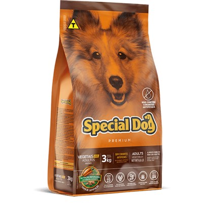 Ração Special Dog Pro Vegetais para Cachorros Adultos com 3,0kg