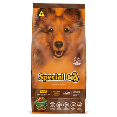 Ração Special Dog Pro Vegetais para Cães Adultos 20 kg