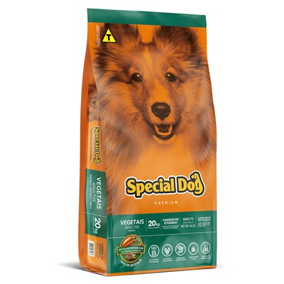 Produto Ração Special Dog Vegetais para Cachorros Adultos 20 kg