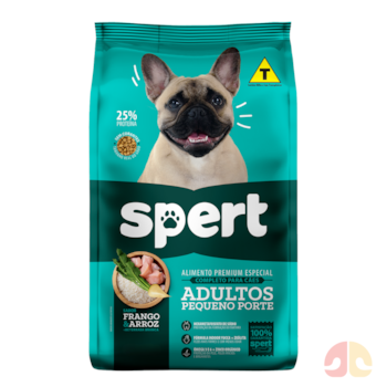Ração Spert Cães Adultos Pequeno Porte 20 kg Frango e Arroz - Imagem principal