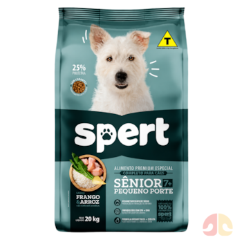 Ração Spert Cães Sênior Pequeno Porte 3 kg Frango e Arroz - Imagem principal