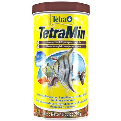 Ração Tetra Tetramin Flakes para Peixes 200gr