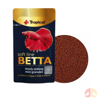 Ração Tropical Betta Soft Line Sachê 5gr para Peixes Betta - Imagem principal