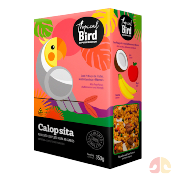 Ração Tropical Zootekna Bird 300g para Calopsita - Imagem principal