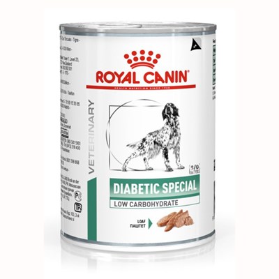 Produto Ração Úmida Lata Royal Canin Diabetic Special 410g Baixo Carboidrato para Cães Adultos