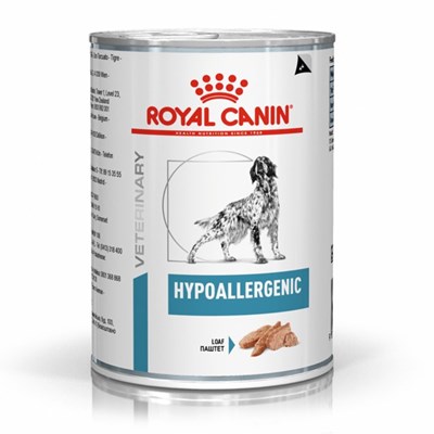 Produto Ração Úmida Lata Royal Canin Hypoallergenic 400g Cachorros Adultos
