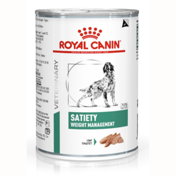 Ração Úmida Royal Canin Lata Veterinary Diet Satiety Support Para Cães Adultos com Excesso de Peso 410g - Imagem principal