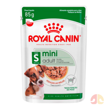Ração Úmida Royal Canin Mini Adult Cães Adultos de Raças Pequenas 85g - Imagem principal