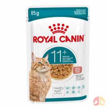 Ração Úmida Sachê Royal Canin Ageing 11+ Para Gatos Idosos 85g - Imagem principal