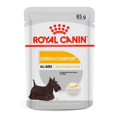 Ração Úmida Sachê Royal Canin Dermacomfort Care Para Cachorros Adultos 85gr