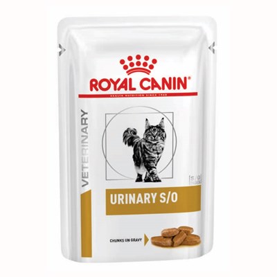 Produto Ração Úmida Sachê Royal Canin Dieta Veterinária Urinary S/O para Gatos Adultos 85gr