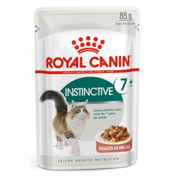 Ração Úmida Sachê Royal Canin Instinctive 7+ para Gatos Idosos 85g - Imagem principal