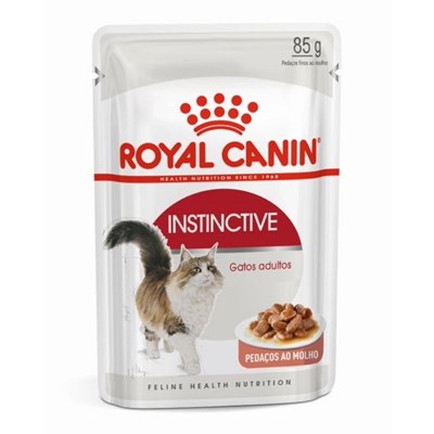 Ração Úmida Sachê Royal Canin Instinctive para Gatos Adultos 85g