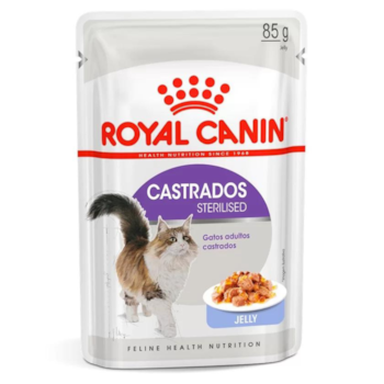 Ração Úmida Sachê Royal Canin Sterilised Jelly Para Gatos Adultos Castrados 85g - Imagem principal