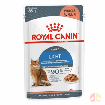 Ração Úmida Sachê Royal Canin Ultra Light para Gatos Adultos 85g - Imagem principal