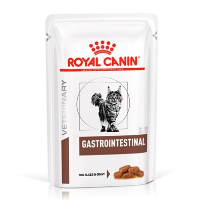 Produto Ração Úmida Sachê Royal Canin Veterinary Gastrointestinal Gatos 85gr