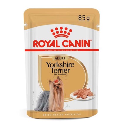 Ração Úmida Sachê Royal Canin Yorkshire Terrier para Cães Adultos 85g