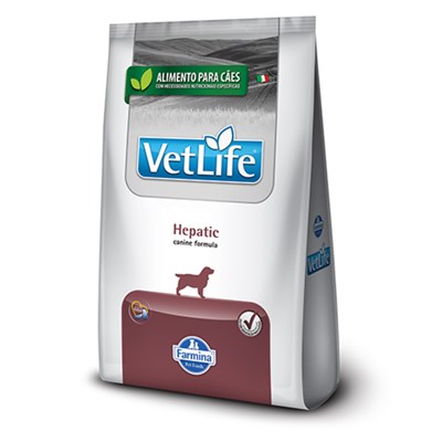 Ração VetLife Hepatic para cães adultos 2,0kg