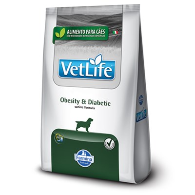 Produto Ração VetLife Obesity E Diabetic Para Cachorros Adultos 10,0kg